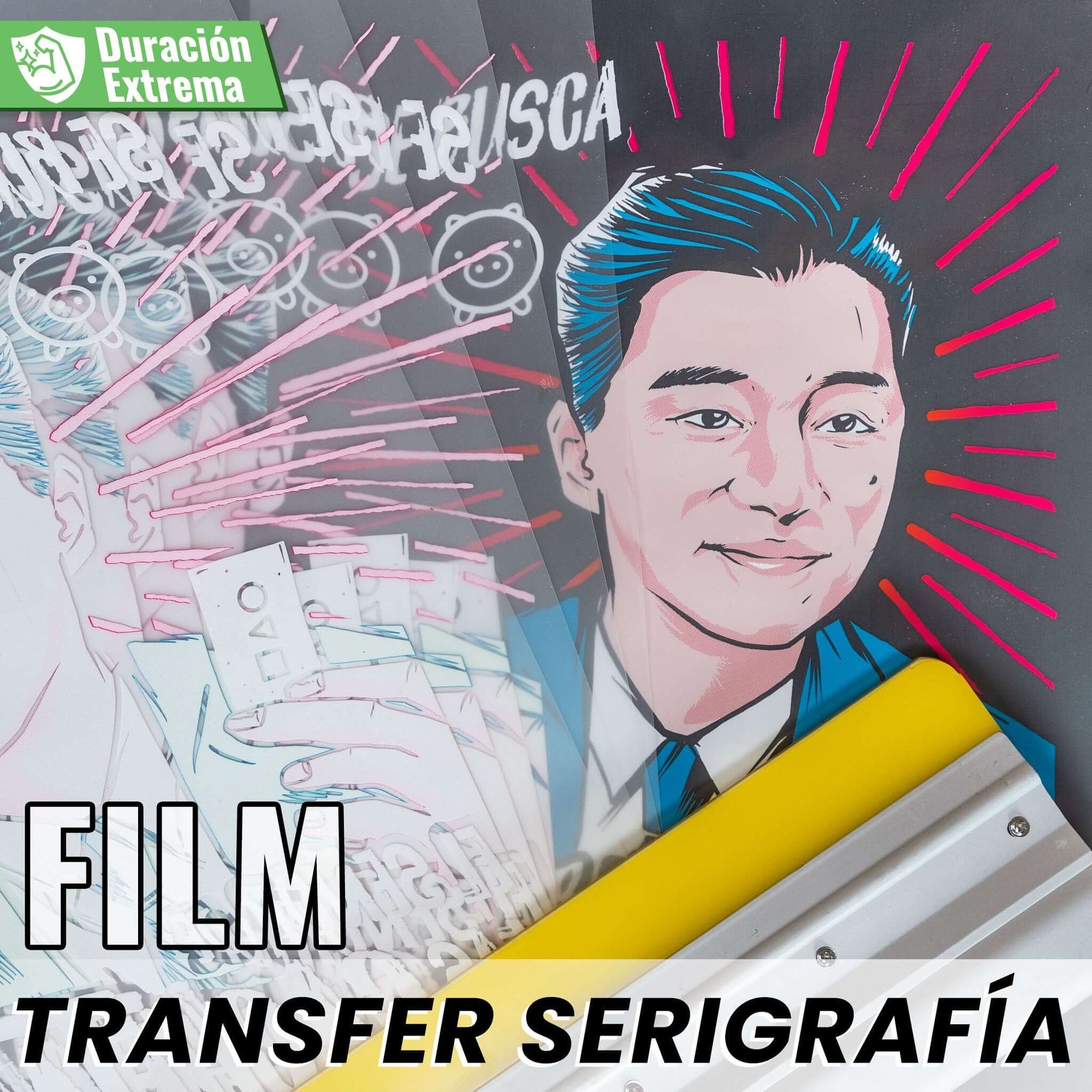 film transfer serigrafia duracion extrema por volumen en Mexico