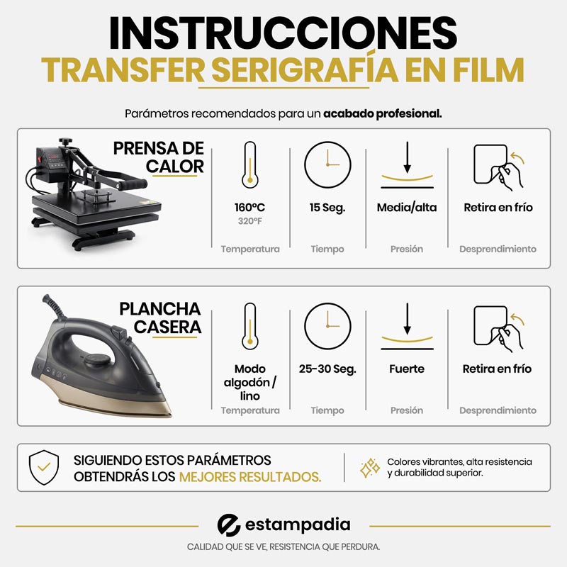 Transfer Serigrafía en Film