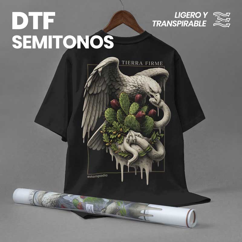 Impresión DTF Semitonos por metro