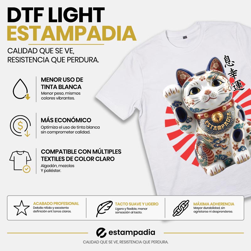 Impresión DTF Light por metro