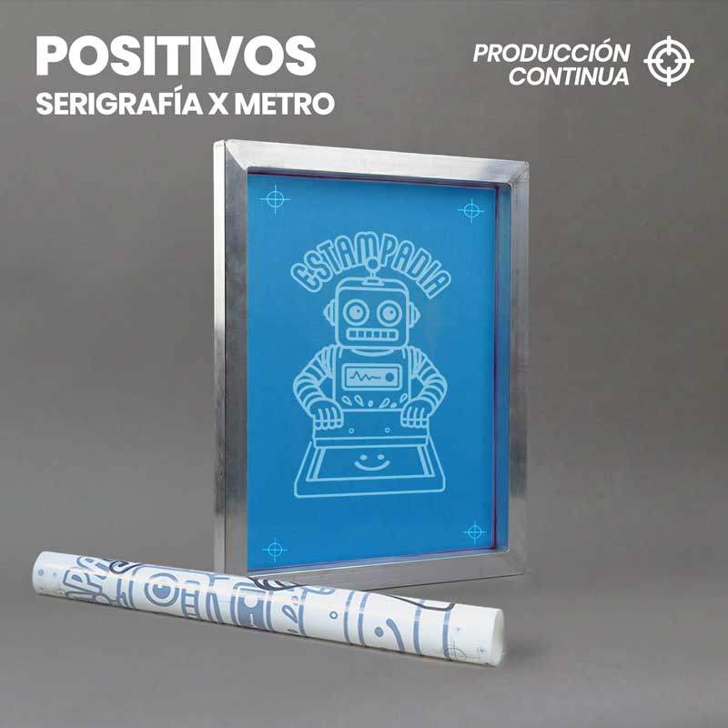 Positivos para Serigrafía por Metro