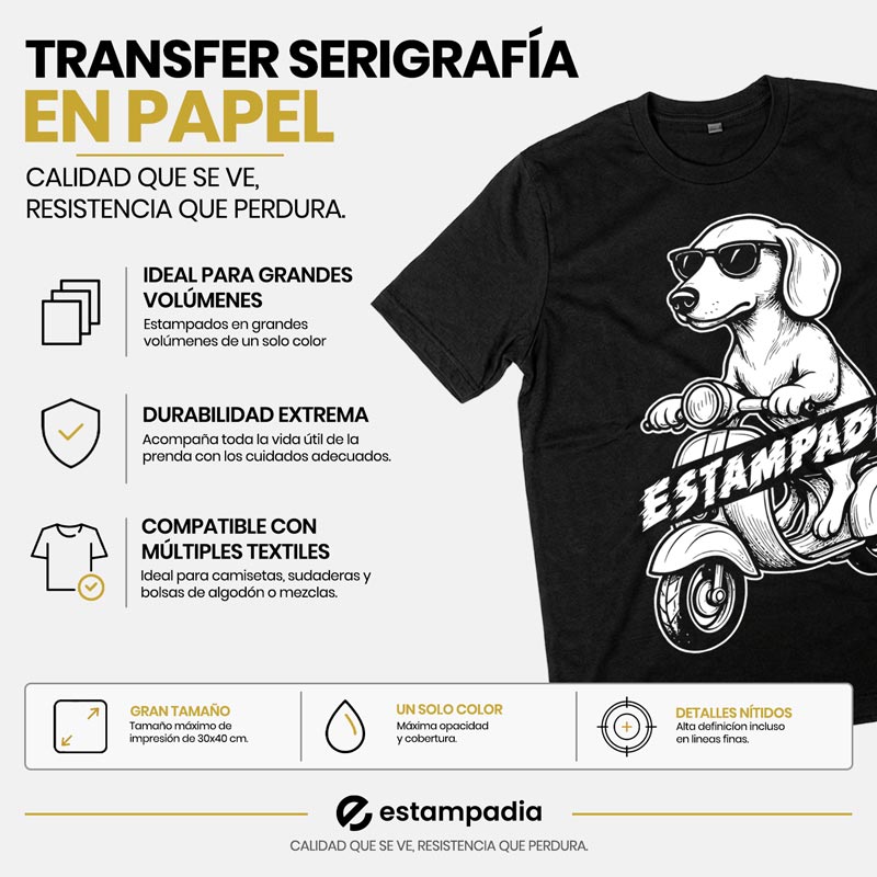 Transfer Serigrafía en Papel