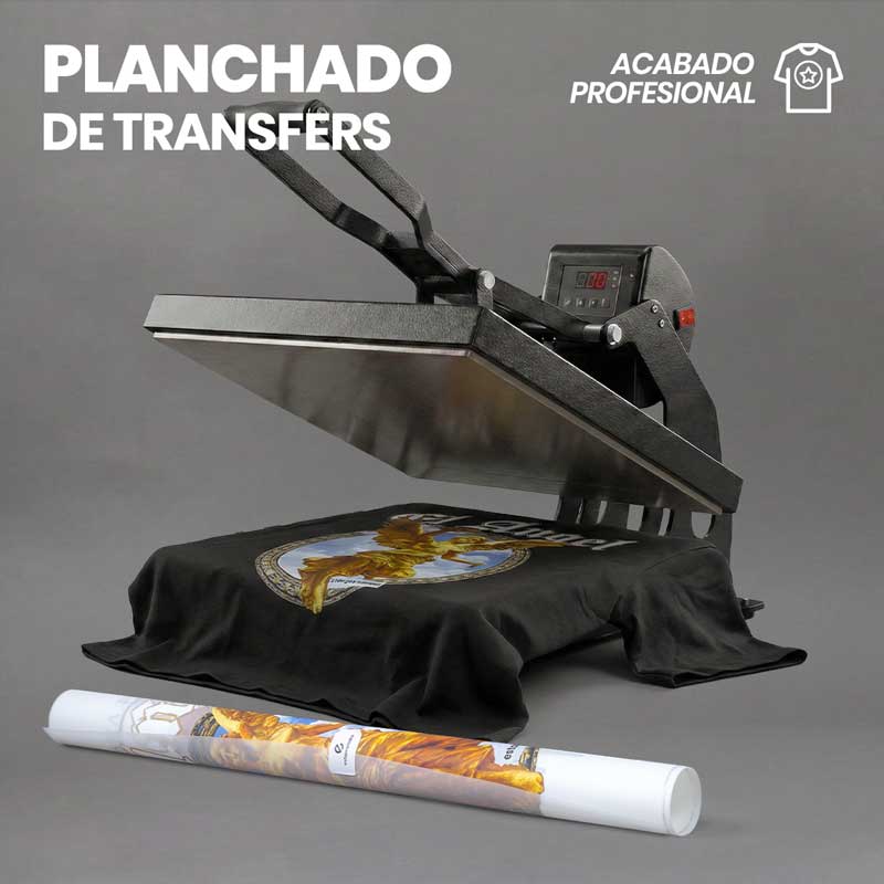 Termofijación de Transfer por Pieza
