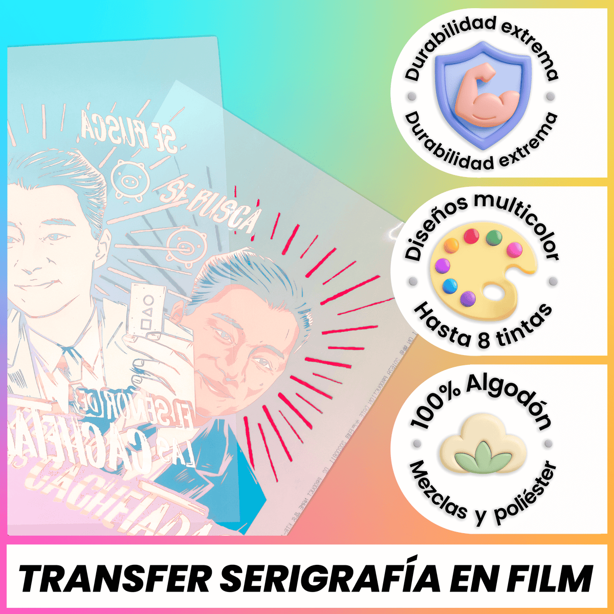 film transfer serigrafia playeras 